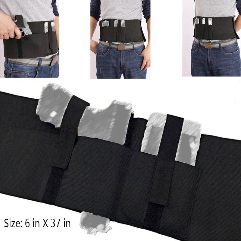 Тактический пояс пистолет кобура с отделением для магазина карман/мешок 2