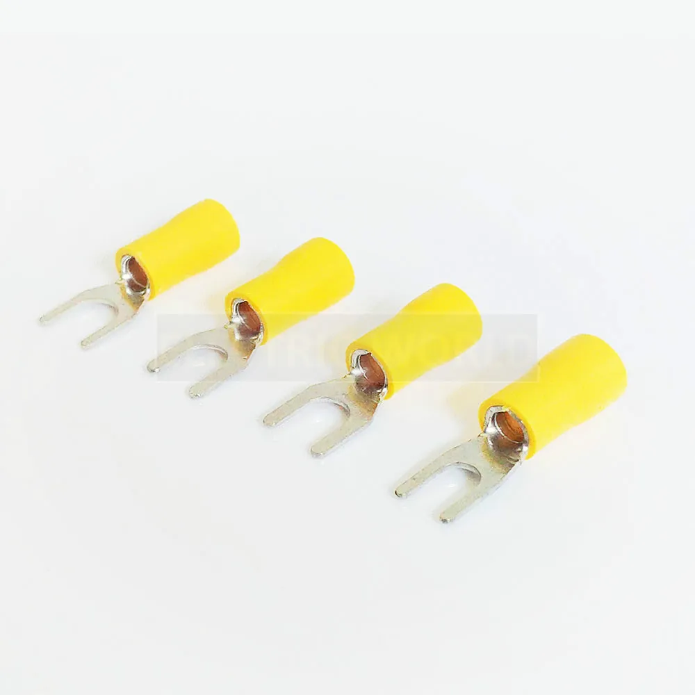 SV1.25-5 красные холоднопрессованные клеммы Кабельный соединитель 100 шт.