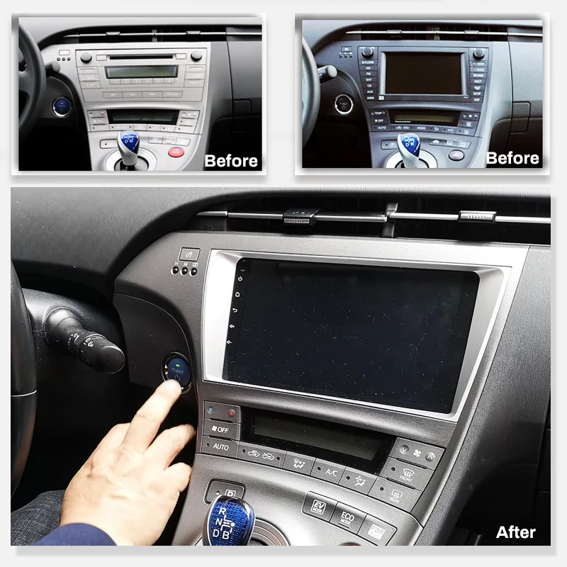 4G LTE 2G RAM Android 10 для Toyota Prius 2009 2010 2011 2012 2013 мультимедийный стерео автомобильный DVD