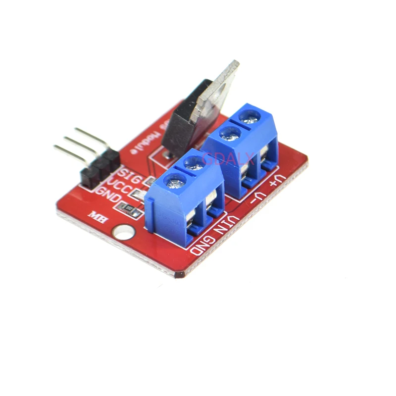 Верхняя кнопка Mosfet 0-24 В стандартный модуль IRF520 для Arduino MCU ARM Raspberry pi - купить по