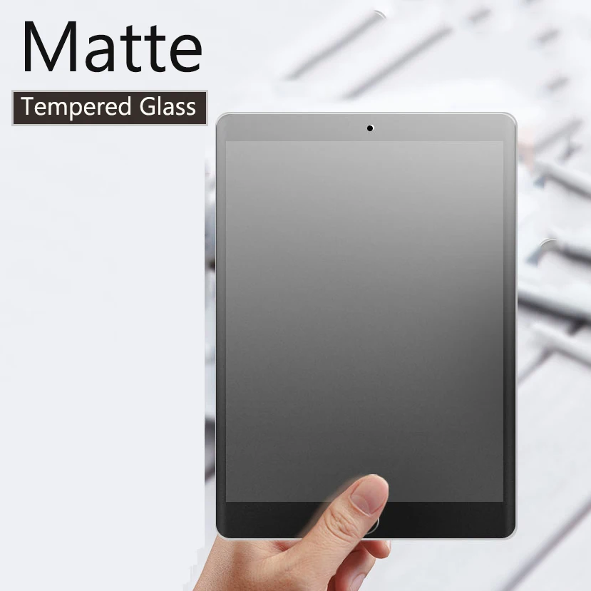 

[2 PACK] Premium Matte Tempered Glass Screen Protector Film for iPad pro12.9 "11"10.9"10.2", No Glare/Finger-Print/Oil/Bubble