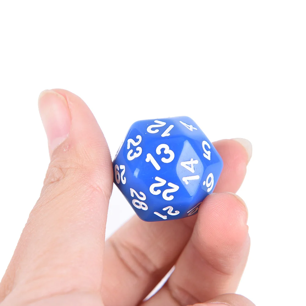 1 шт. высококачественные 30-сторонние игральные кости 8 цветов Красный Синий