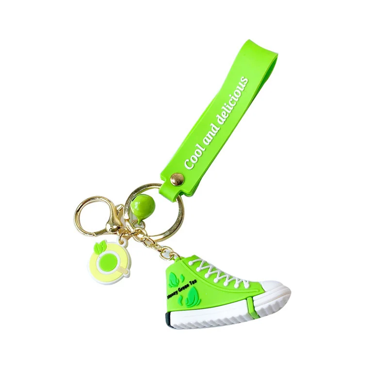 

Creative mold shoe key chain small fresh girl fruit sneaker key chain car key pendant couple bag key chain ornament