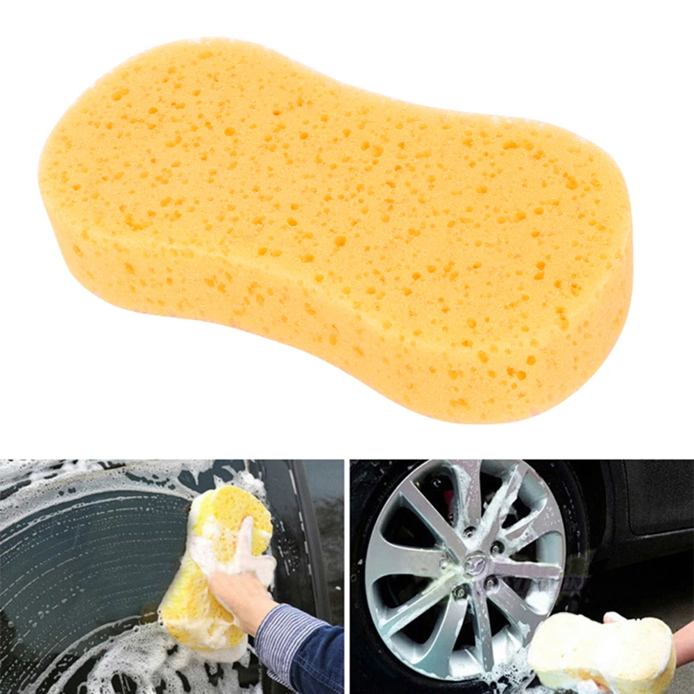 

Cleaning Tool 22cm Length Car Washing Sponge Multipurpose Vacuum Compressed Auto Paint Care Washer Mop Interior Accessories
