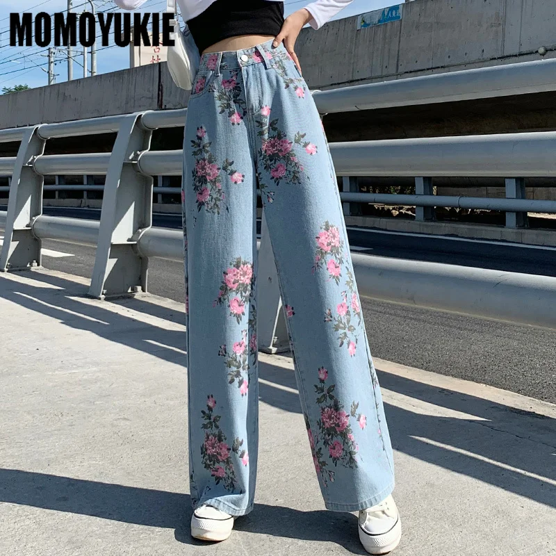 Зимние плотные бархатные женские прямые джинсы с высокой талией простые