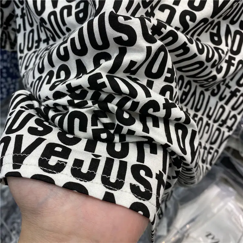 Женская футболка с коротким рукавом и круглым вырезом свободного покроя | одежда