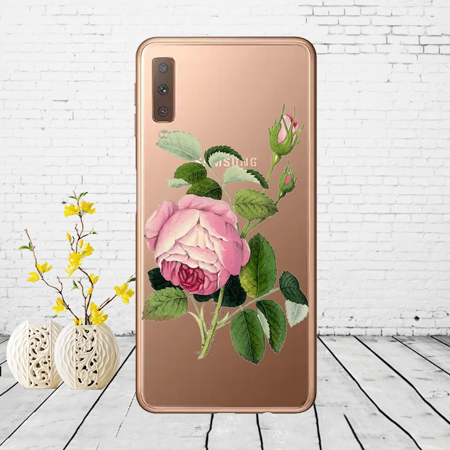 Чехол для samsung Galaxy A7 силиконовый чехол для телефона с принтом чехол-накладка на заднюю крышку для samsung A7 A750 A750F 6,0 дюймов - Цвет: K41