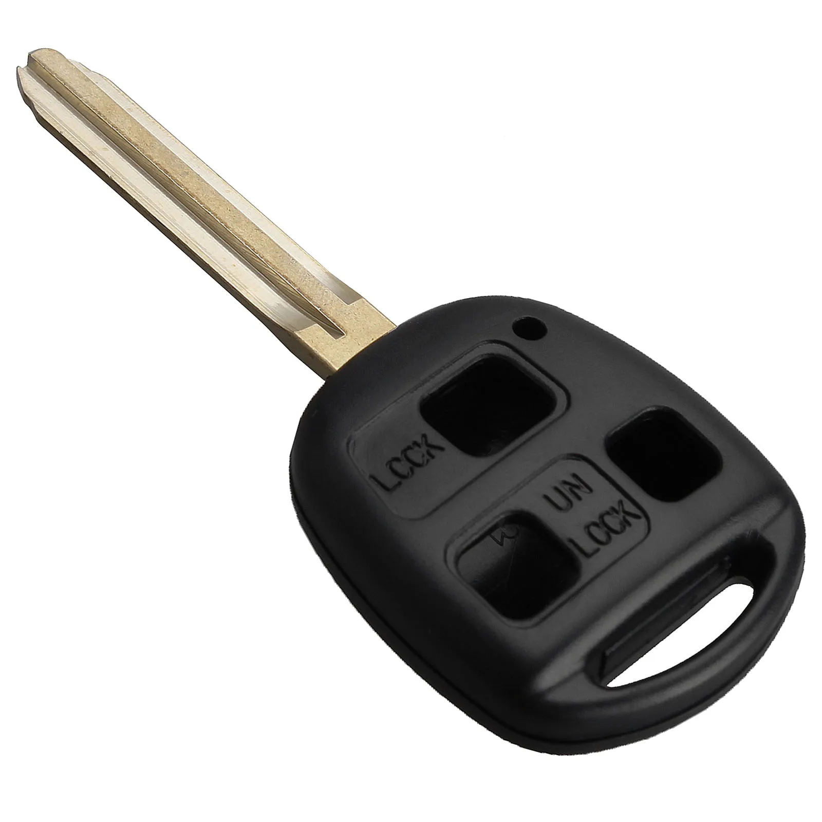3 кнопки Автомобильный ключ без ключа пульт дистанционного управления чехол для