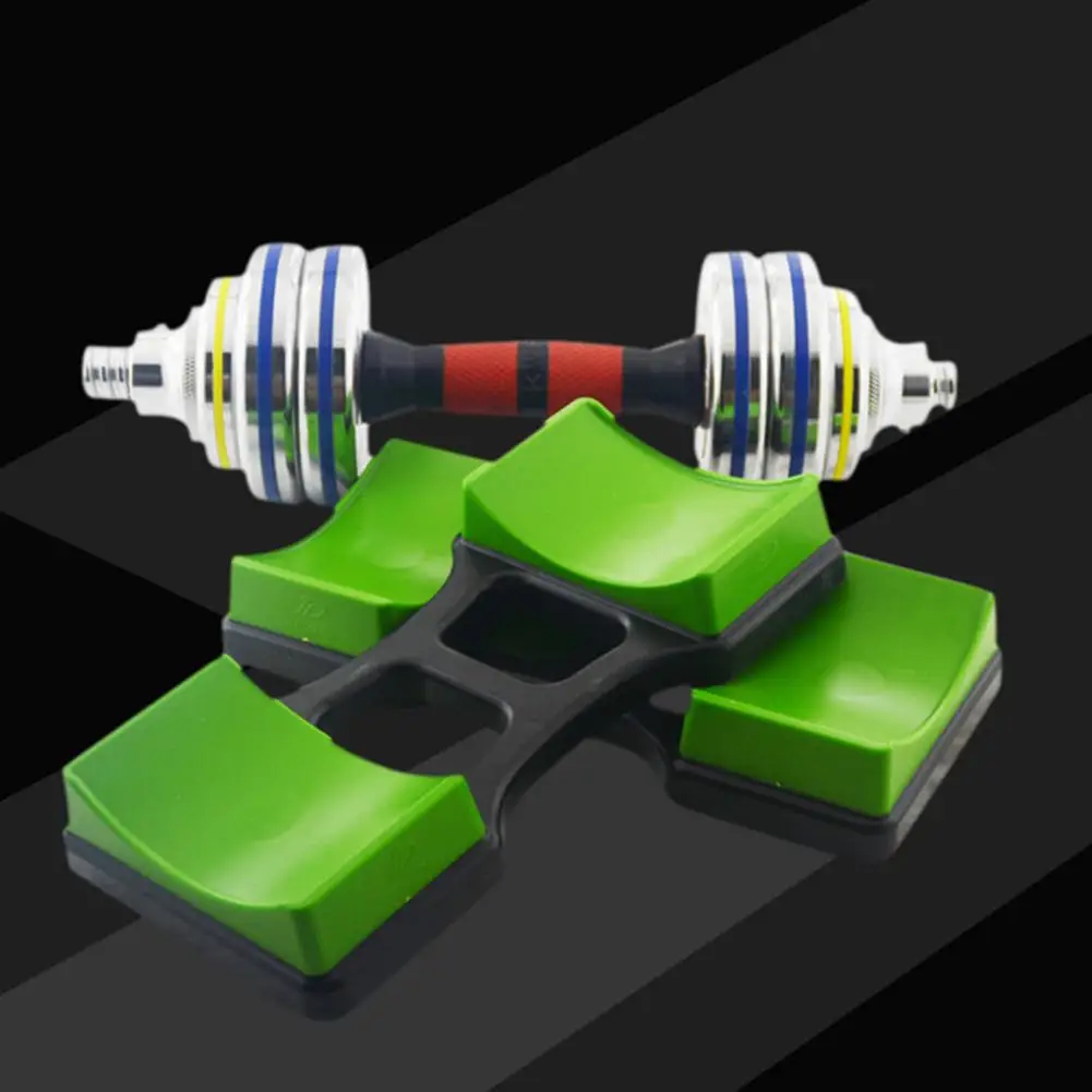 

1Pair Dumbbell Bracket Mat Household Dumbbell Stand Holder Floor Protection Brackets For Indoor Gym Fitness Training Device