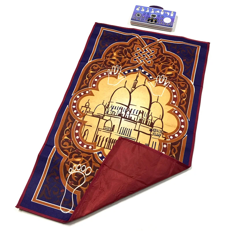 Интерактивный Обучающий исламский детский коврик для молитвы электронное