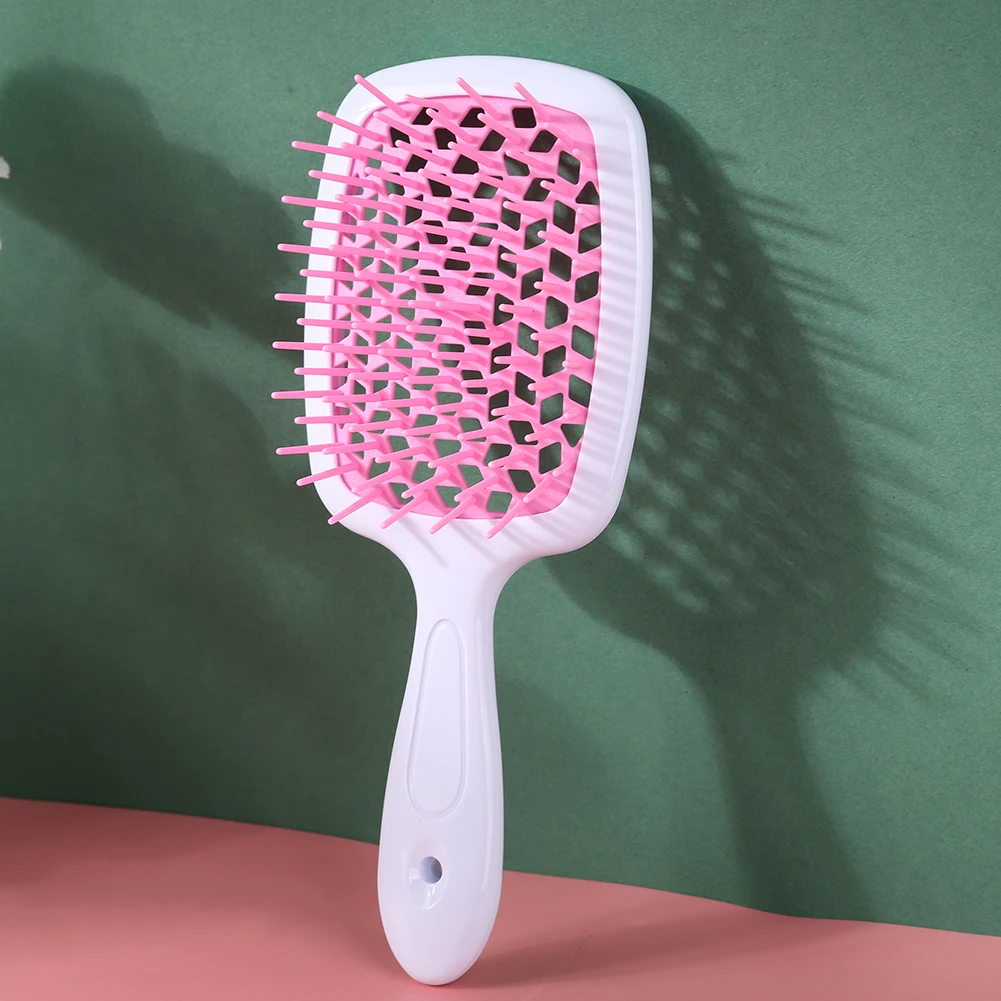 

Hair Scalp Massage Comb Detangle New Women Hairbrush Wet Curly Hair Brush DIY Salon Hairdressing Styling Tools