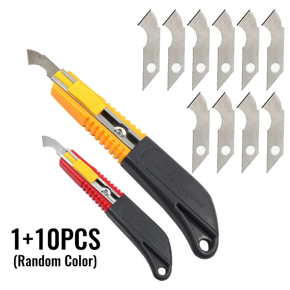 

Acrylic 1*carving Tool 10*cutting Piece Craft Tool Cutter Random Color