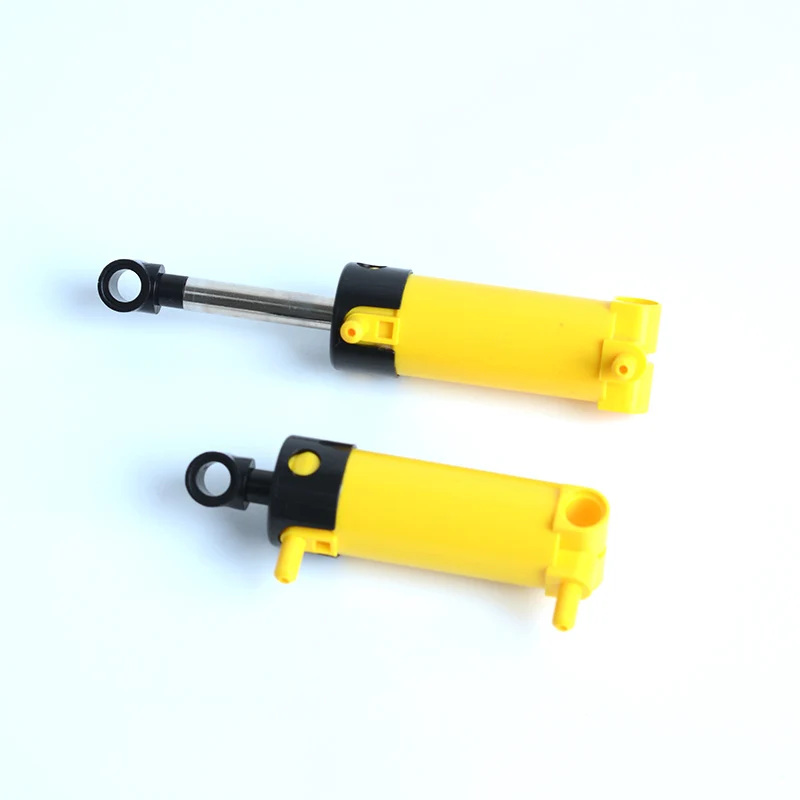 

1 Piece high-tech Pneumatic Cylinder with 2 Inlets Medium (48mm) Building Blocks Bricks MOC Parts DIY Toys fit for 2793c01