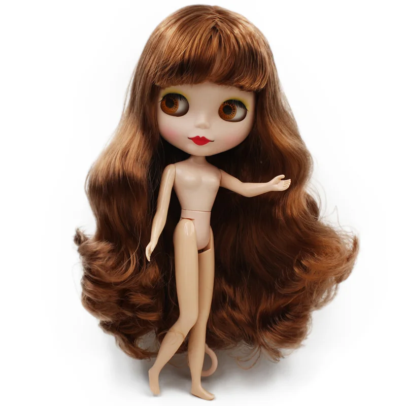 ONO.2 Обнаженная кукла подобный Блит BJD кукла, индивидуальный лак куклы может быть изменен макияж и платье от DIY, 12 дюймов мяч шарнирные куклы - Цвет: ONO.2