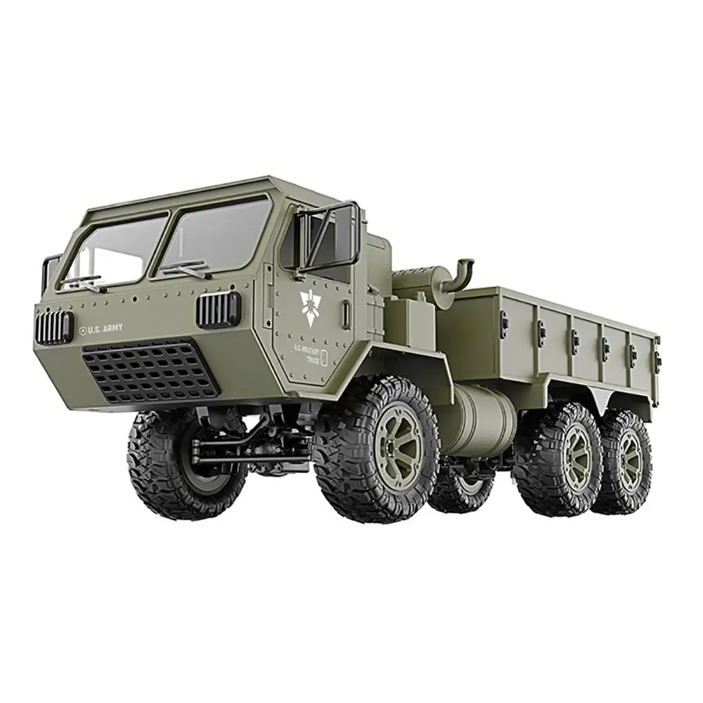 1/16 2 4G 6WD RC автомобиль военный грузовик M799 внедорожник с передатчиком игрушка |