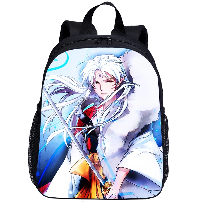 Mini Backpack For Kids Boys Girls Cartoon Anime Inuyasha 3D Printing School Bags Kindergarten Bookbag Satchel Mochila Escolar | Багаж и