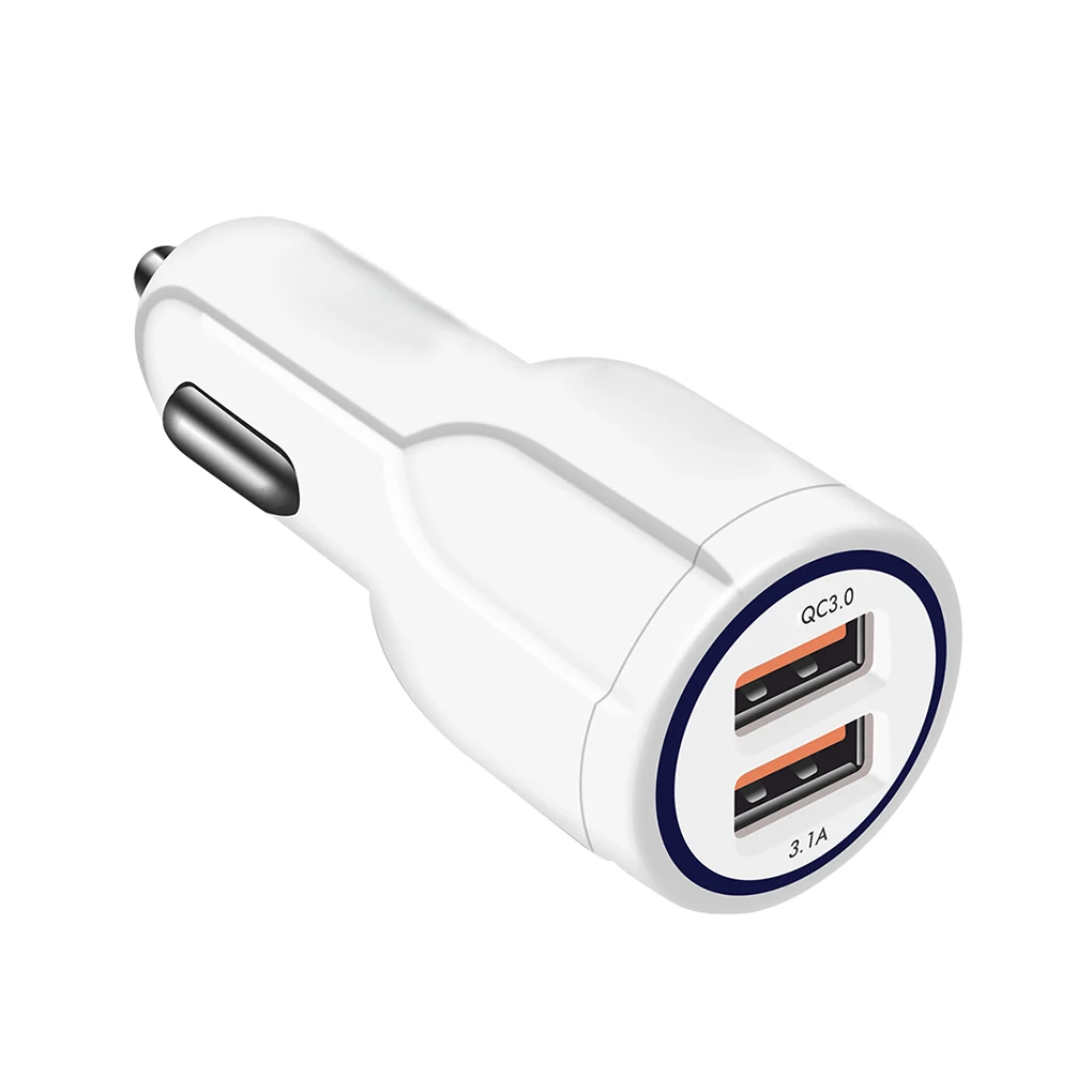 Портативное автомобильное зарядное устройство 3 1 а с двумя USB портами| |