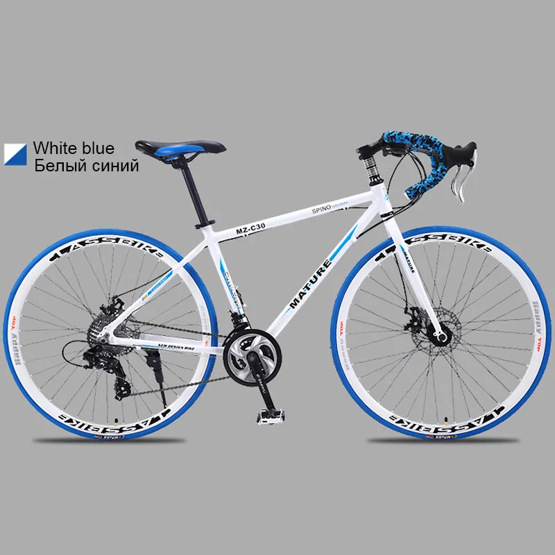 27 speed WL 21 27and30 скоростной шоссейный велосипед 700c, алюминиевый дорожный велосипед с двойным диском, дорожный велосипед с песком, ультра-светильник, велосипед для взрослых - Цвет: 27 speed WL