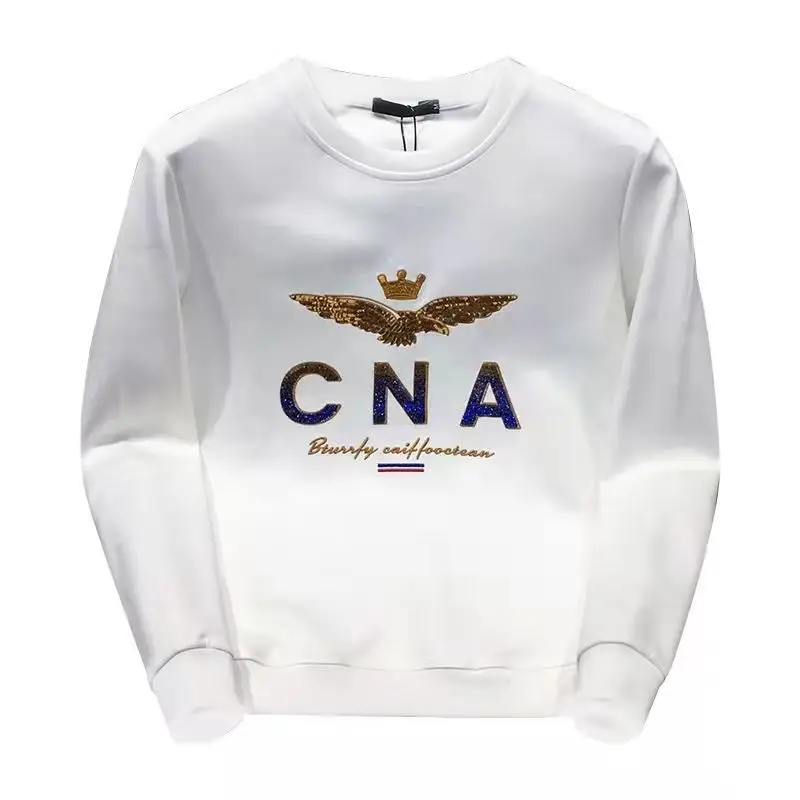 

Толстовка мужская с вышитым принтом, аниме одежда в стиле Харадзюку, свитшот с круглым вырезом и котом мощности, худи для манги