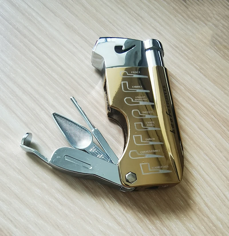 Газовая надувная зажигалка скошенная Пожарная Труба машина с трубным