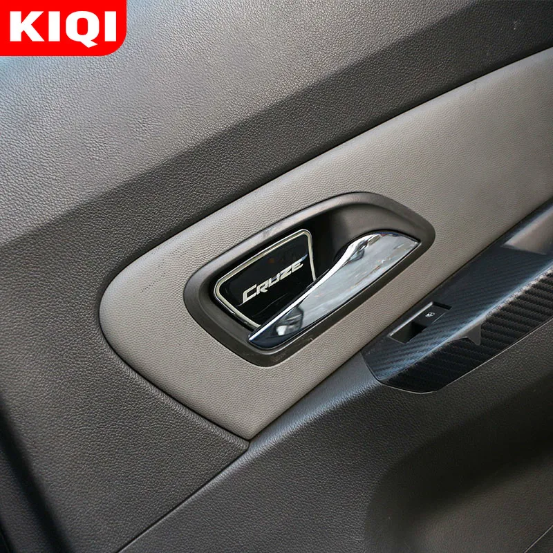 4 шт./компл. накладка на внутреннюю дверь автомобиля наклейки подходит для Chevrolet