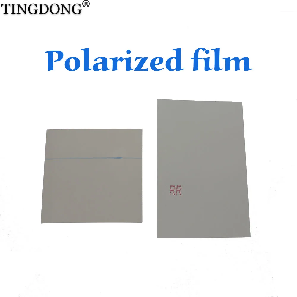 

Polarized Polarizer Filter Film Sheet For Gamboy GB DMG GBP GBA GBC GBA SP NGP WSC Backlit Screen Modify Part Polarizing film