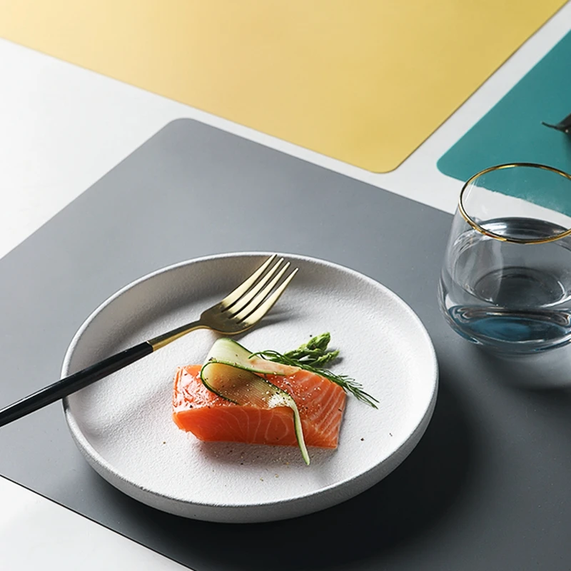 NEW Silicone Water-proof Table Mat Tableware Pad Placemat Heat Insulation Non-slip Placemats Washable Kitchen Restaurant Decor | Дом и сад