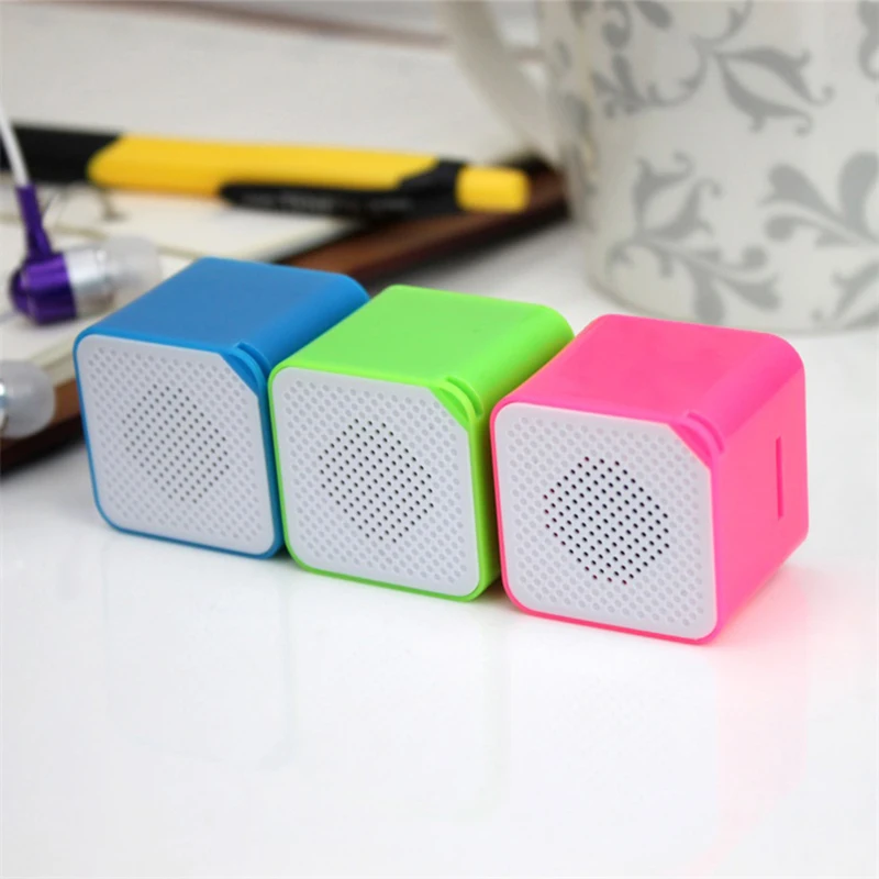 

MP3 Speaker Music Player Mini Portable Anti-electromagnetic Interference Music Player MP3 TF Card USB 1.1/2.0 Interface Speaker