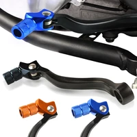 motocycle accessories aluminium rear brake pedal arm levers saver for husqvarna te125 2014 2015 2016 tc125 2014 2015 te tc 125