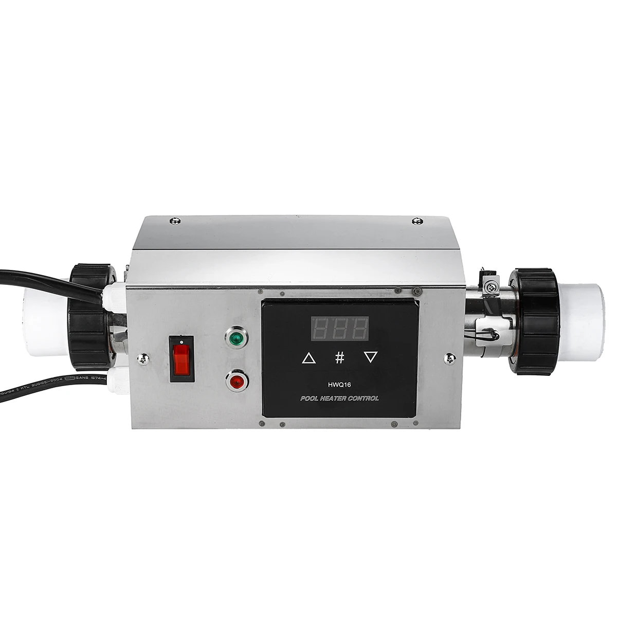 Подогреватель бассейна 3KW 220V Электрический бассейн и спа ванна Отопление термостат водонагревателя 220V аксессуары для бассейна