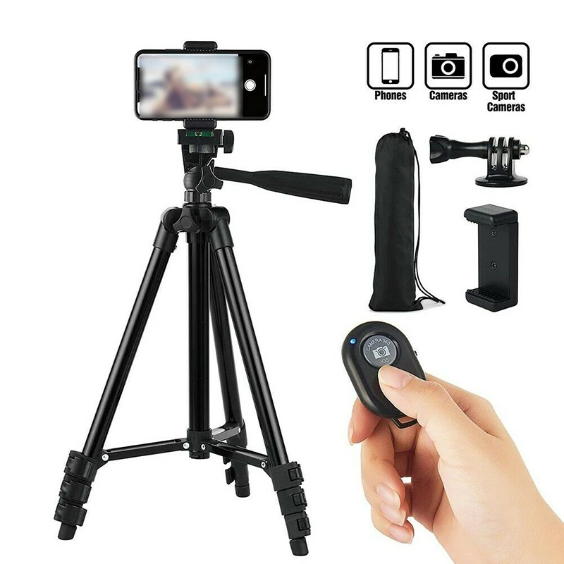 Легкий штатив для камеры портативный Трипод мобильного телефона с дистанционным