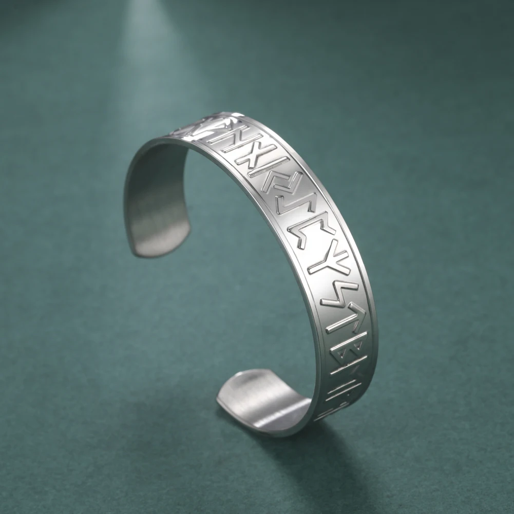 My Shape Браслеты-манжеты с рунами викингов для женщин и мужчин викканский амулет