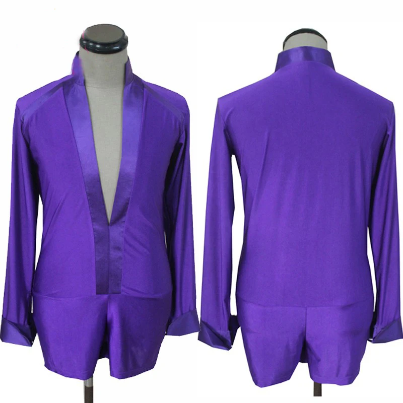 Новинка мужские топы для латиноамериканских танцев зимние трико с длинным