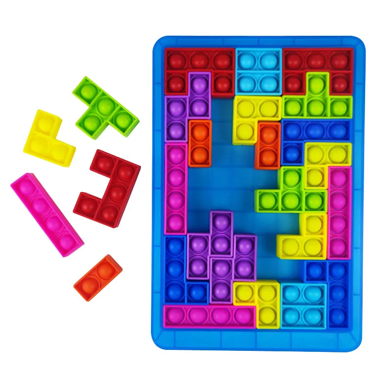 pop it fidget toys fspotify premium antistress reliver stress rodent pioneer tetris building blocks jigsaw puzzles board games free global shipping