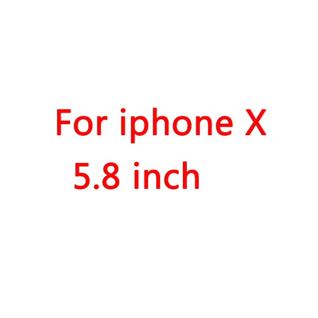 For iPhone X 0,25 мм белый и черный Задний виниловый защитный чехол-накладка для iphone 7/7 Plus/8/8 Plus/X - Цвет: For iPhone X