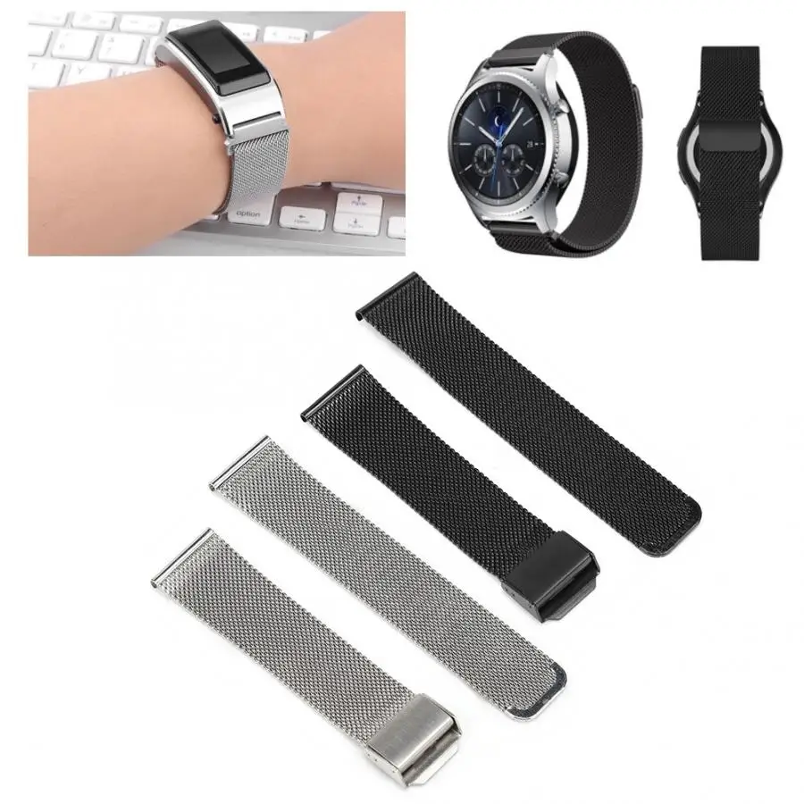 Модные часы из нержавеющей стали ремешок для часов Ремешок Замена подходит huawei