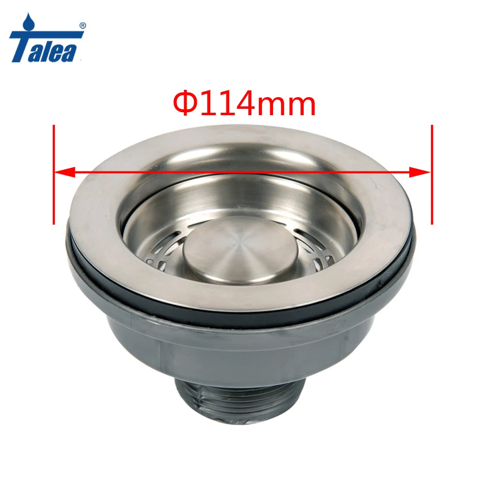 

Кухонная мойка Talea Downcomer, европейский 304, аксессуары для мытья овощей, сито с одним баком, фильтрация для мытья посуды XK268