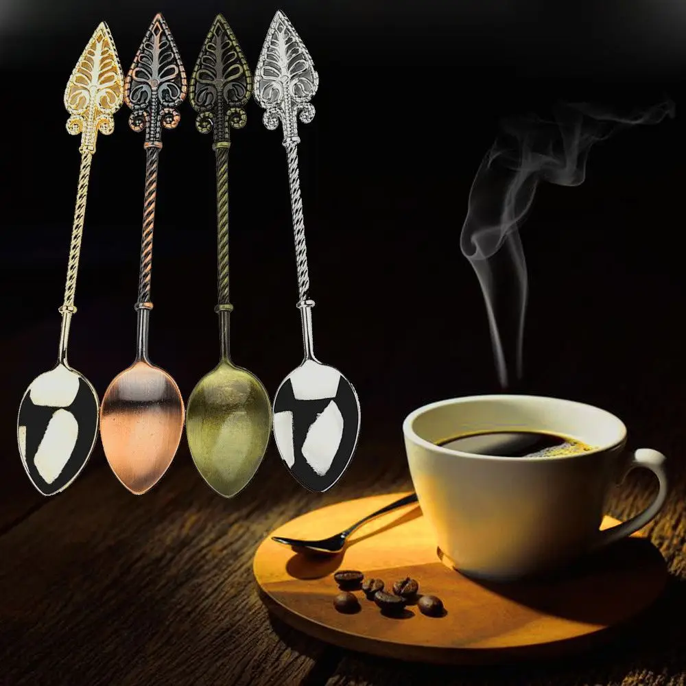 1 шт. кофейная ложка в стиле ретро|Ложки| |