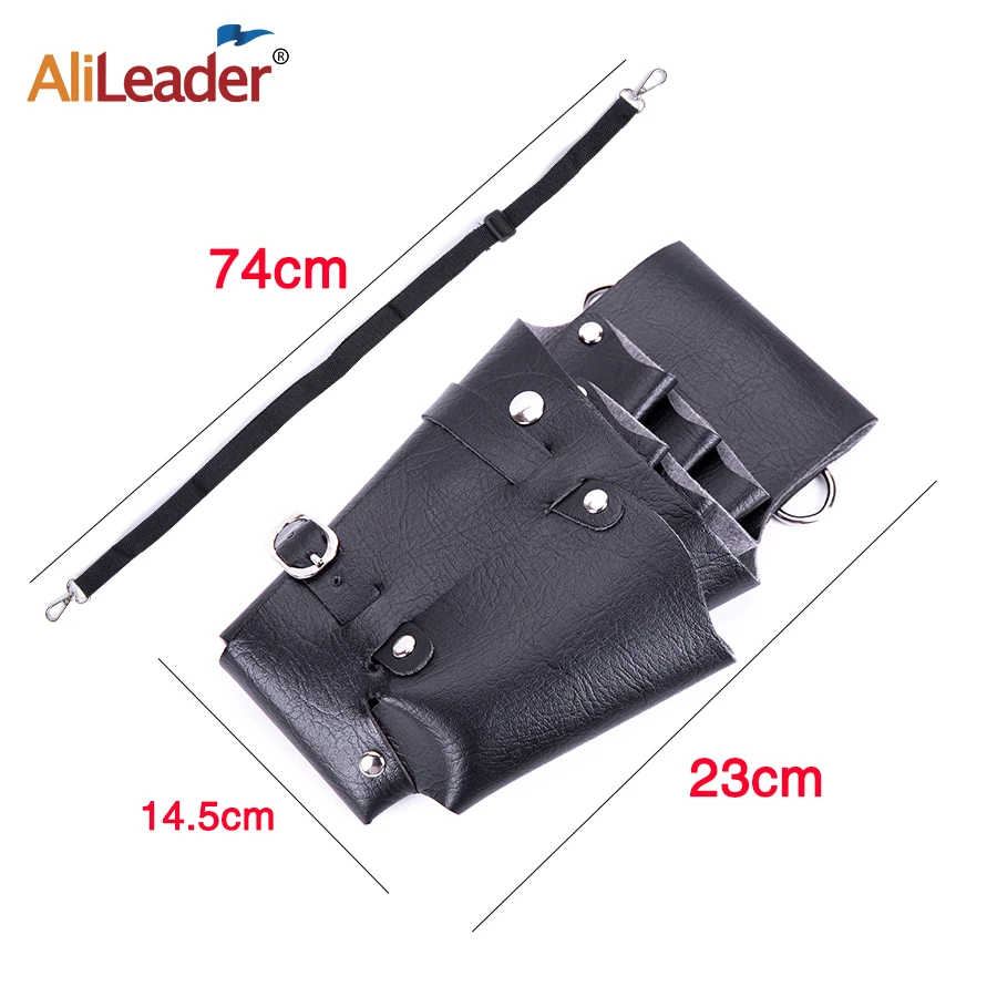 Ремень Alileader для парикмахерской женский ремень из искусственной кожи черного