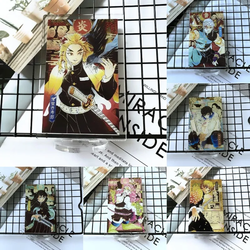 

Demon Slayer: Kimetsu No Yaiba Acrylic Stand Model Toys Nezuko Zenitsu Anime Figure Rengoku Decoration Action Collectible Gift