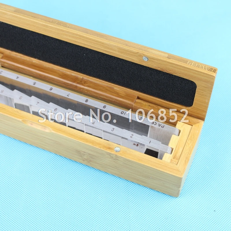 HVB-22 Prism bar set 11 Horizontal & Vertical prism Nice bamboo storage case | Инструменты