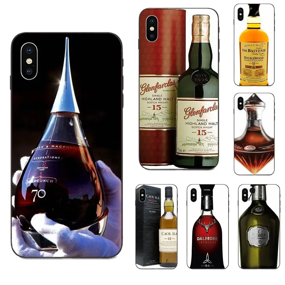 Чехол для телефона Apple iPhone 11 X XS Max XR Pro 4 5 6 6S 7 8 Plus старый Шотландский виски