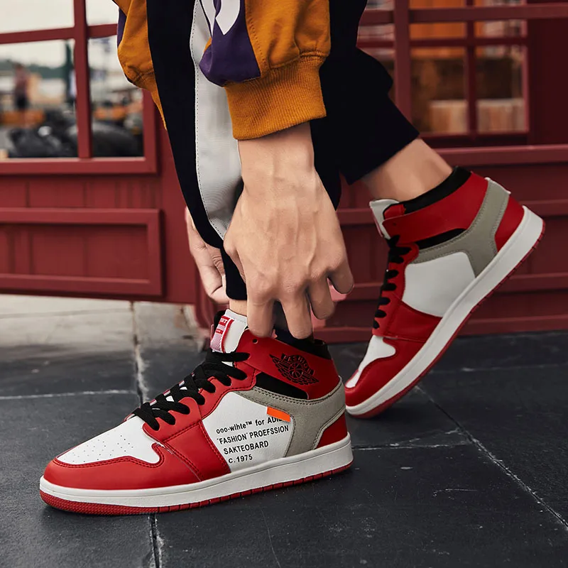 Высокие баскетбольные кроссовки Jordan для мужчин и женщин трендовые легкие