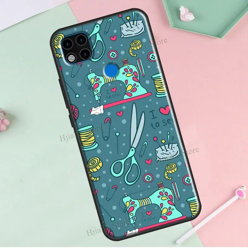 Vintage Sewing Machines Case For Redmi Note 10 Pro 11 9 8 10S 9S 9C 9A 9T Coque | Мобильные телефоны и аксессуары