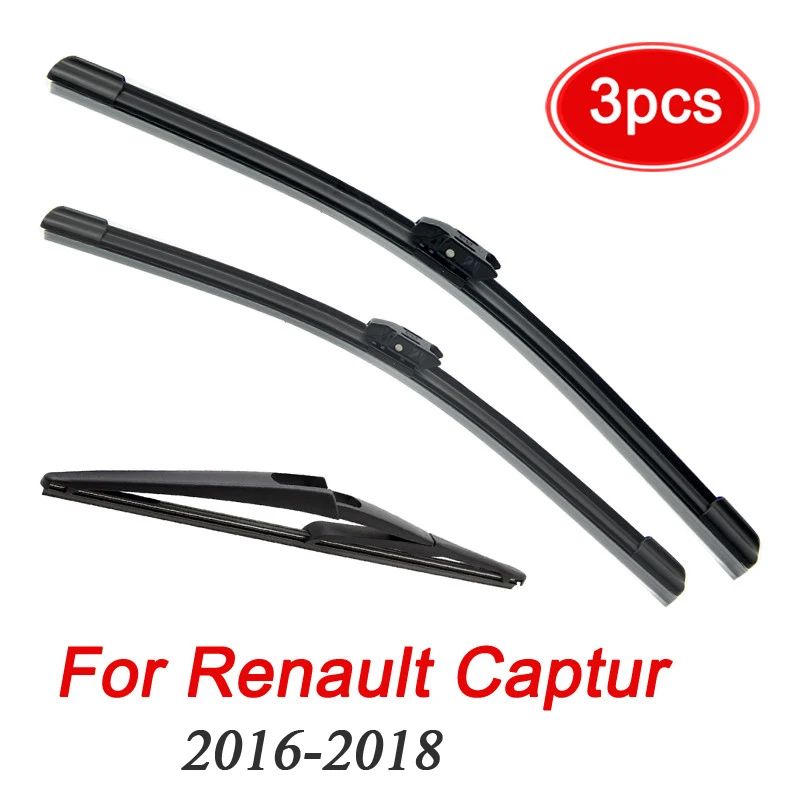 Щетки стеклоочистителя MIDOON передние и задние для Renault Captur Kaptur 2016 2017 2018 2019 2020