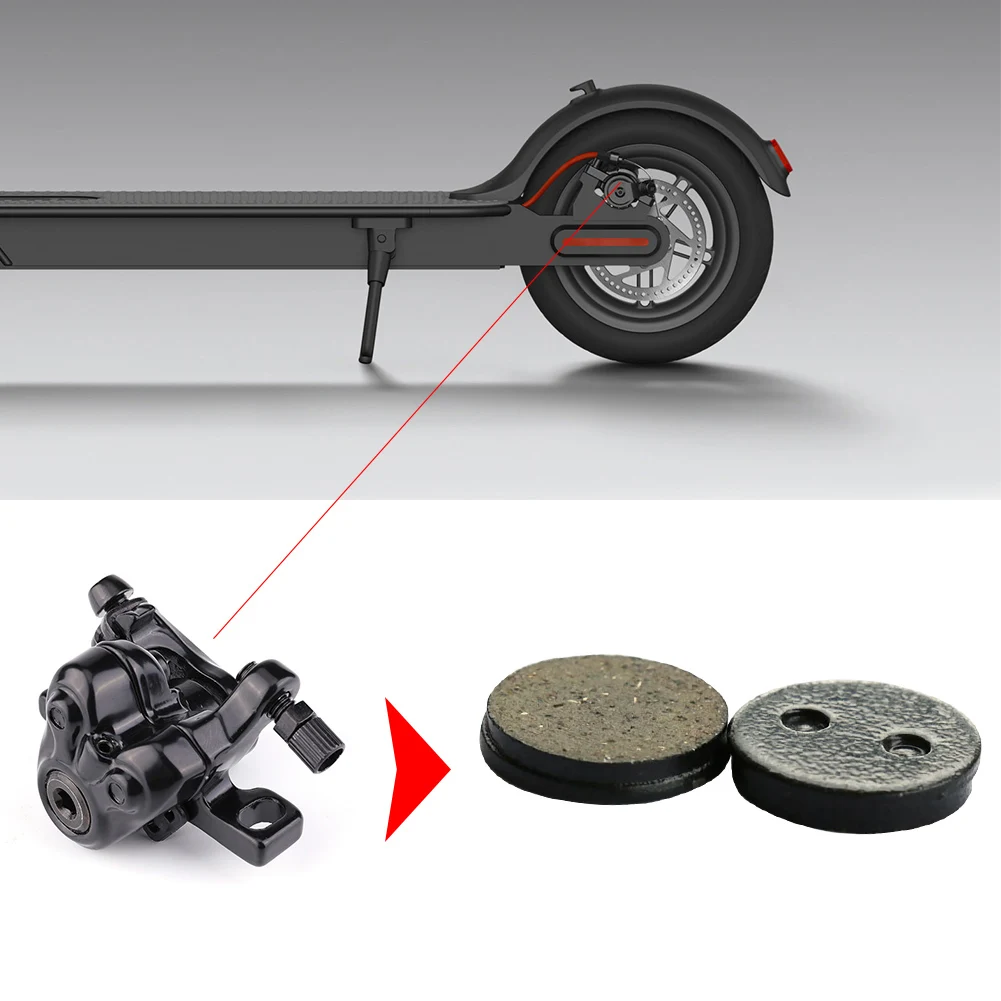 1 Pair Bike Disc Brake Pads For MI KSD xiaomi mijia Scooter skateboard Caliper ANS-03 M365 CMD-5 Bicycle | Спорт и развлечения