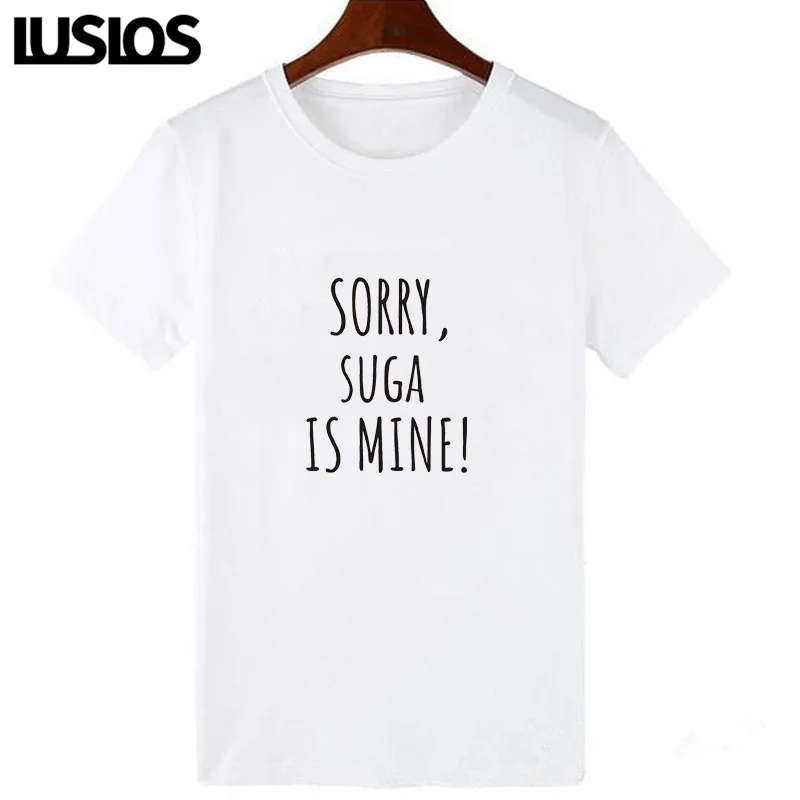 LUSLOS 2019 летние модные футболки с принтом 7 различных простого дизайна раздел