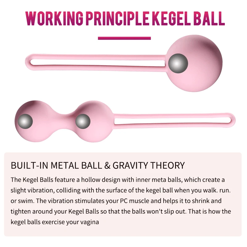 Тренажер кегеля для женщин вагинальные Вибраторы массажер прыжков и яиц секс
