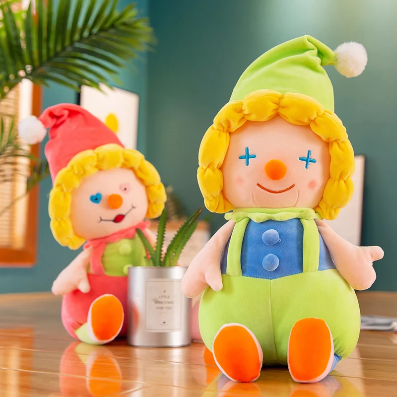 Лидер продаж Детская плюшевая кукла клоуна 40 см 60 Успокаивающая подушка для