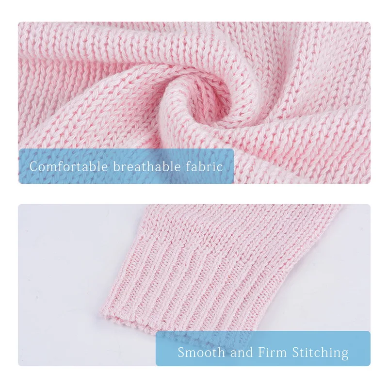 Женский вязаный свитер однотонный джемпер с боковыми карманами свободная